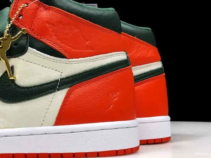 Rep TBkick High Air SoleFly Jordan AV3905-138 Retro 1 Orange OG x Sail Fir-Team 0523